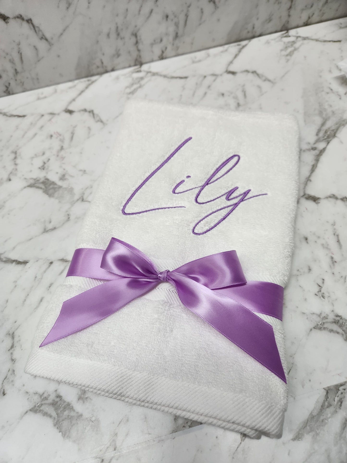 Personalised Embroidered Towel Sets