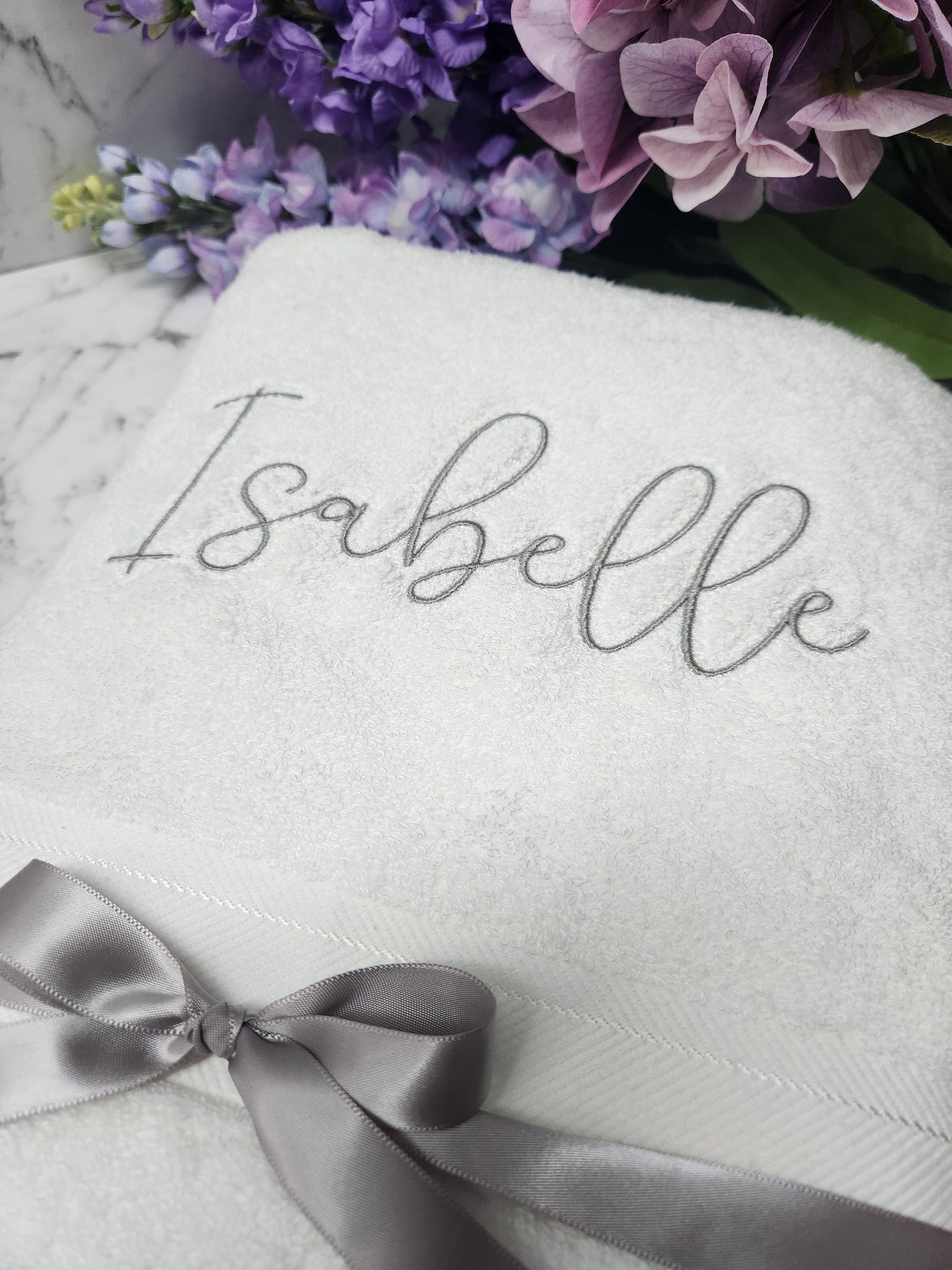 Personalised Embroidered Towel Sets