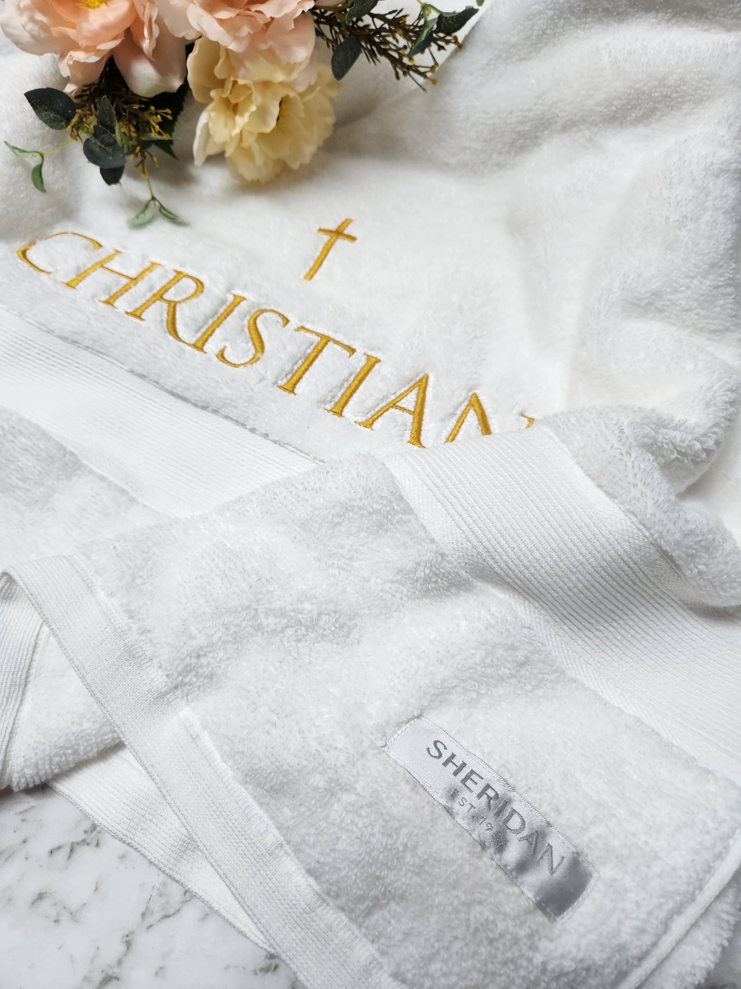 Personalised Embroidered Towel Sets